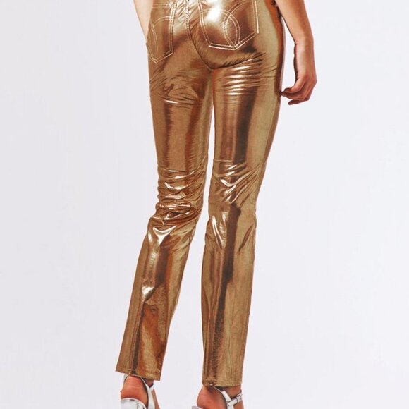 NEW FIORUCCI Classic Yves Gold Metallic Cigarette 28 - Picture 4 of 13